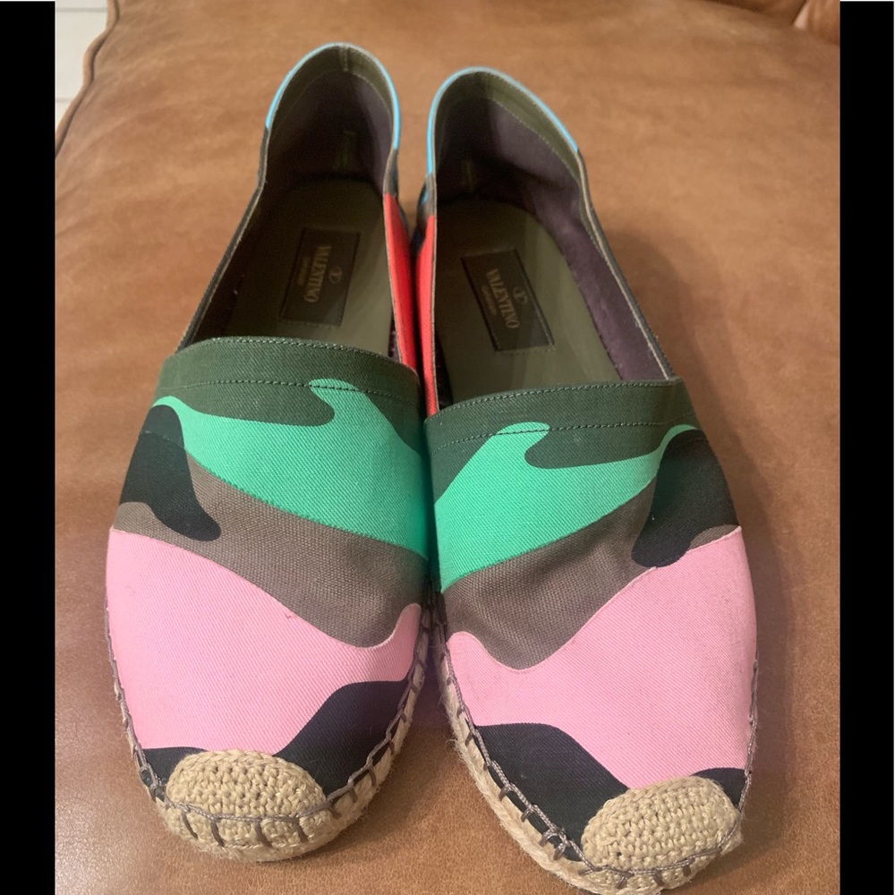 VALENTINO CAMO ESPADRILLE